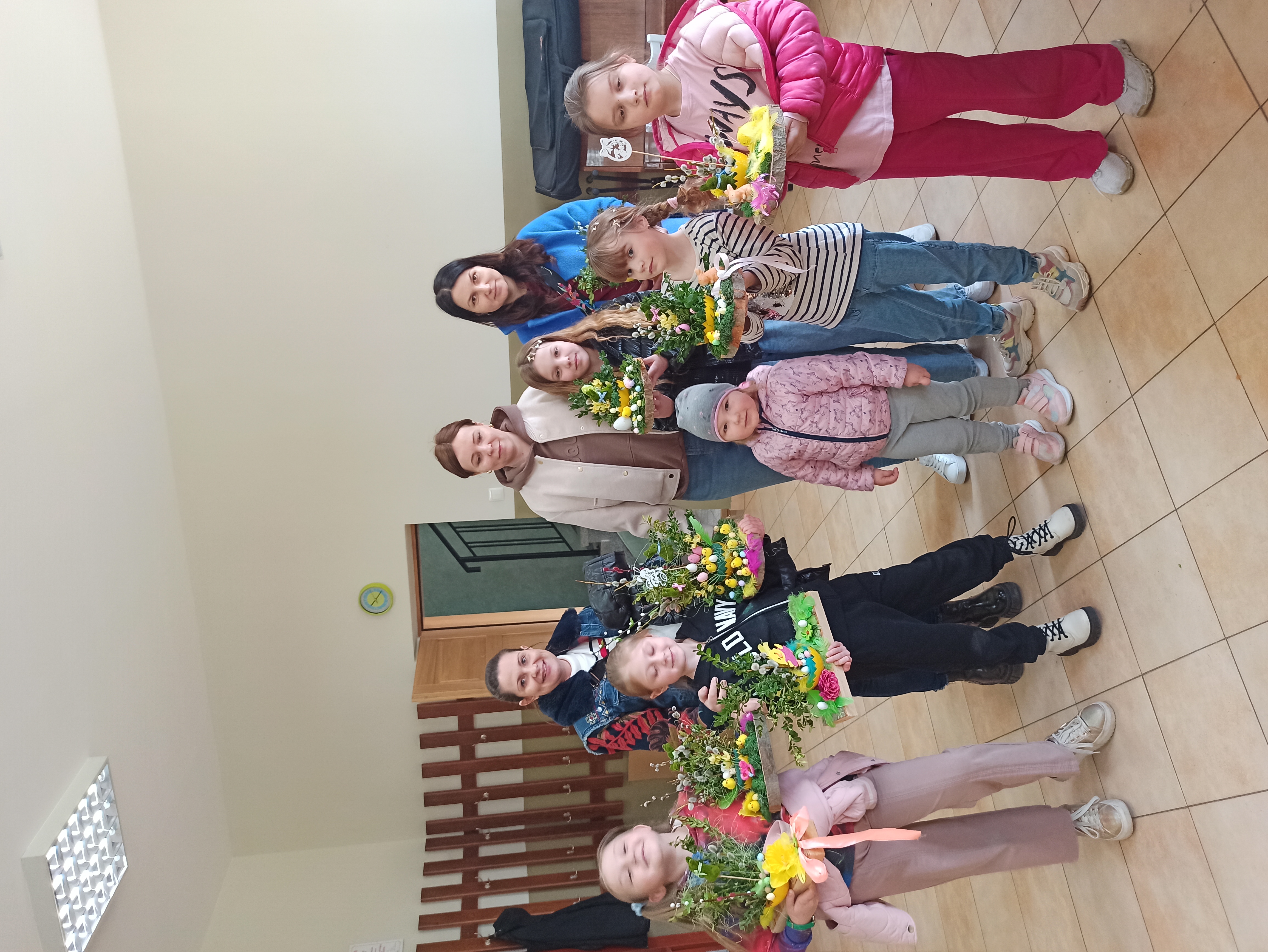 Piękne stroiki wielkanocne w wykonaniu Rodziny scholańskiej