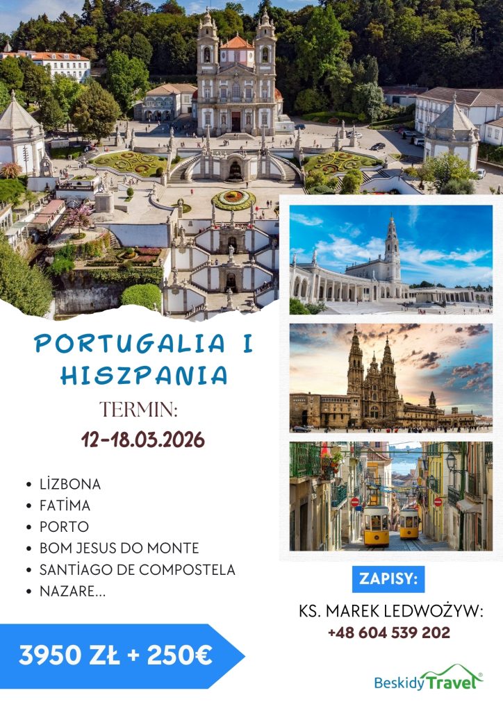 Zapraszamy na pielgrzymkę do Fatimy i Santiago de Compostella